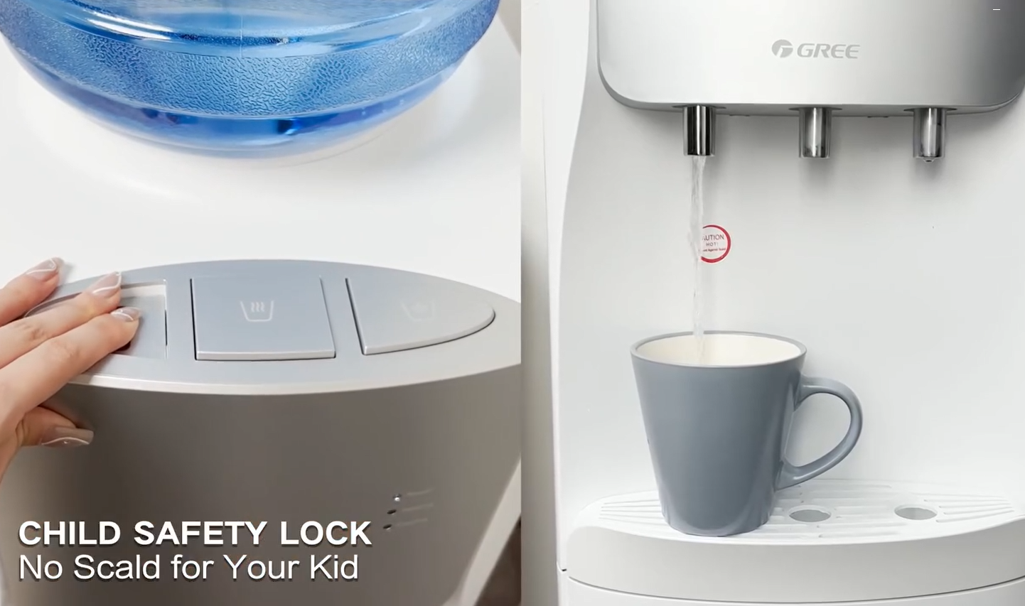 Water Dispenser - 3 Taps