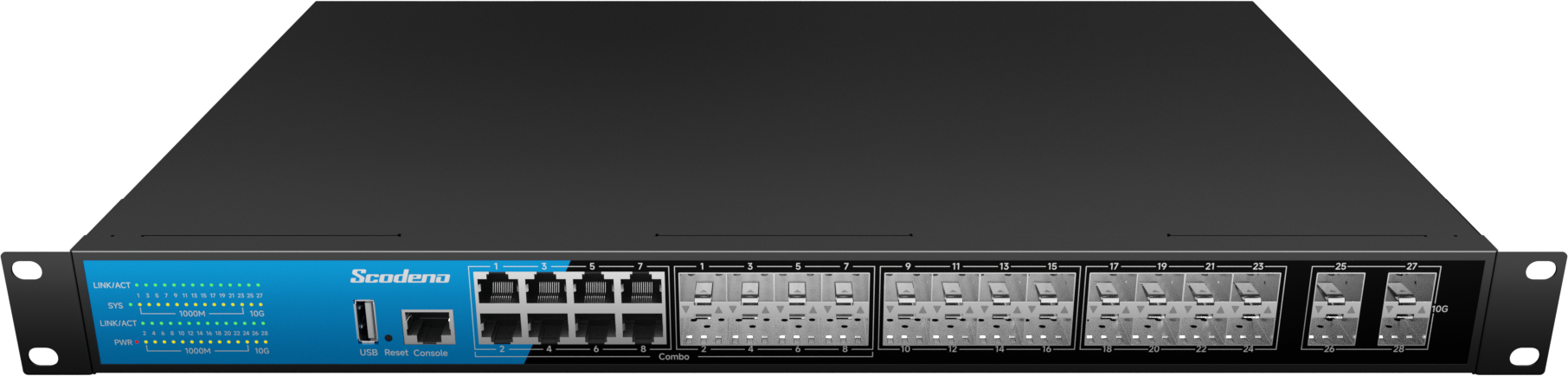 S200-28XGCM-X4S16C8-ACR Ethernet Switch