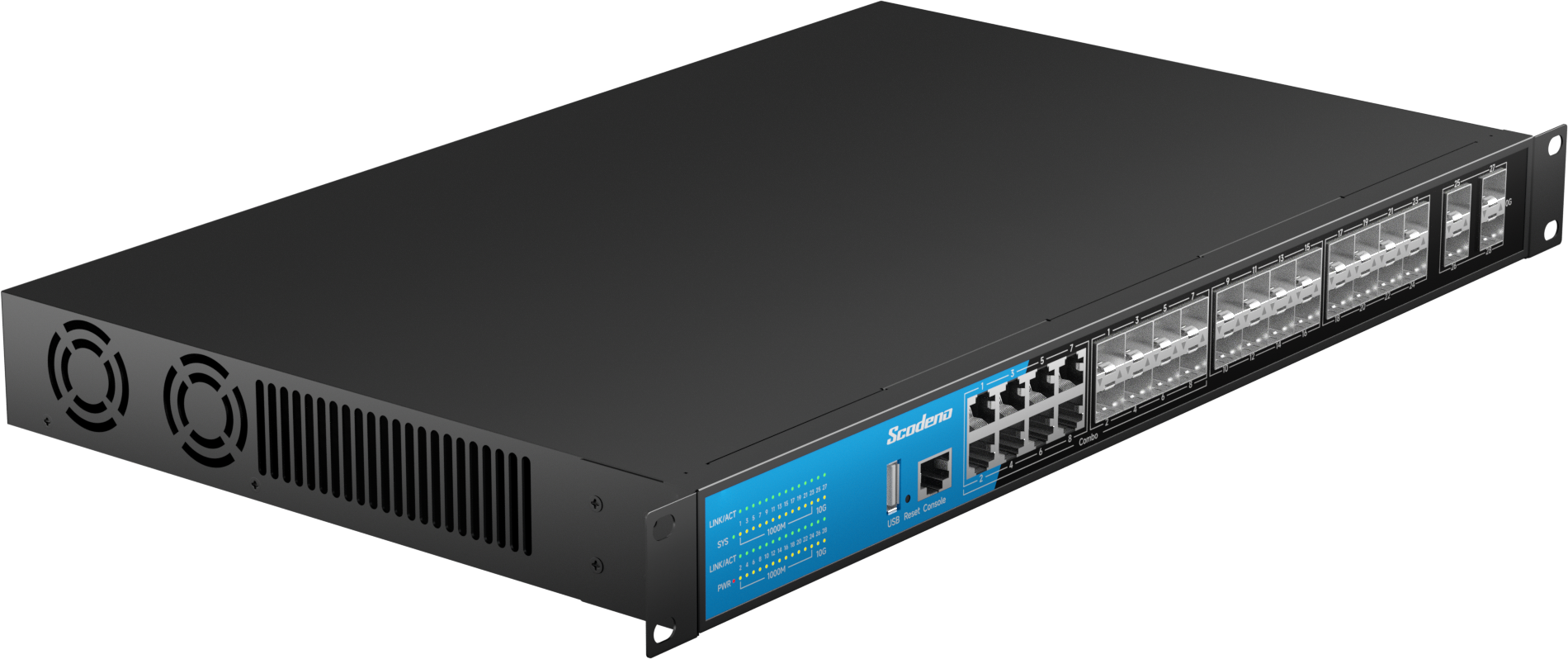S200-28XGCM-X4S16C8-ACR Ethernet Switch
