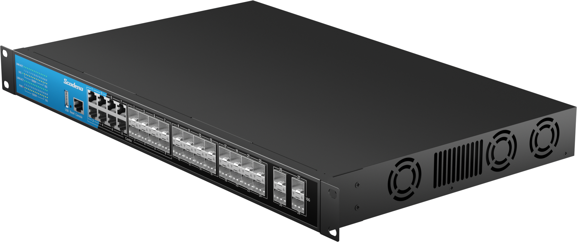 S200-28XGCM-X4S16C8-ACR Ethernet Switch