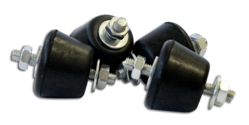 Rubber Mount With Nuts