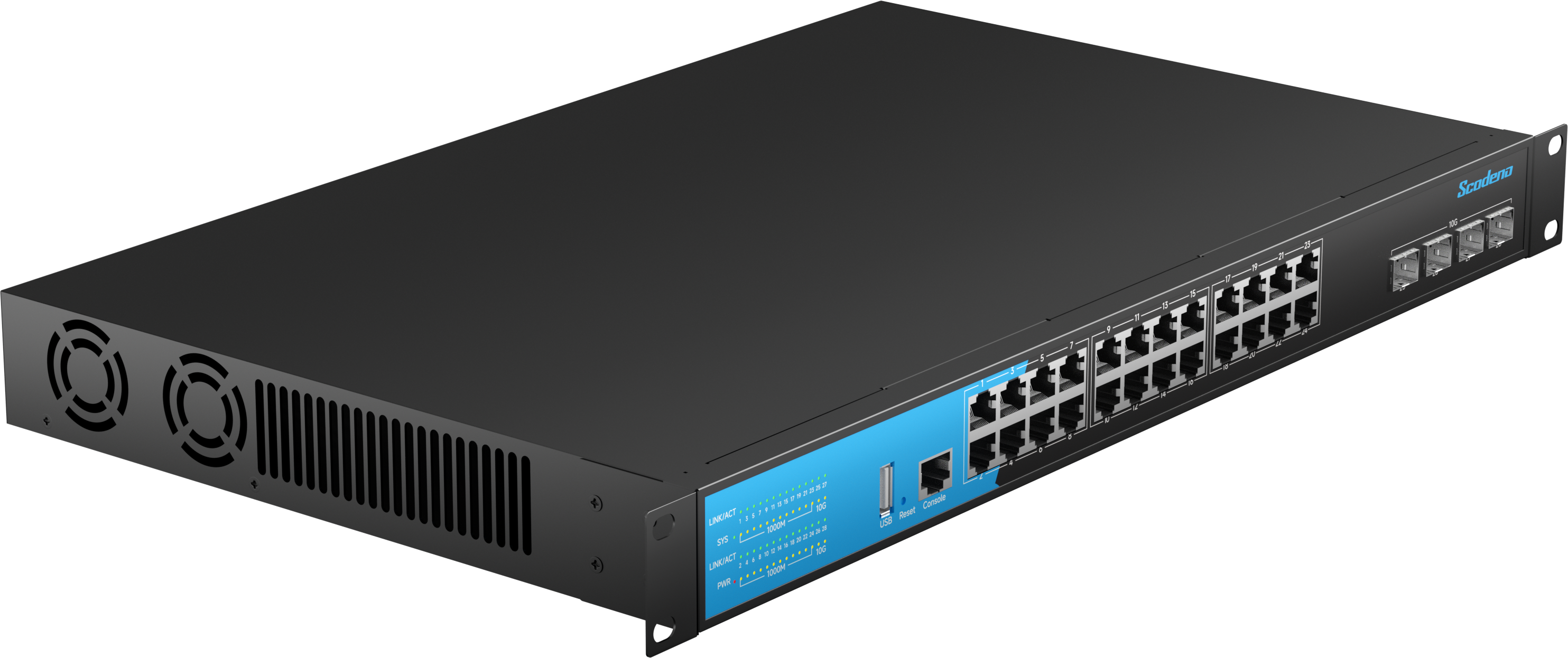 S200-28XGM-X4-ACR Ethernet Switch