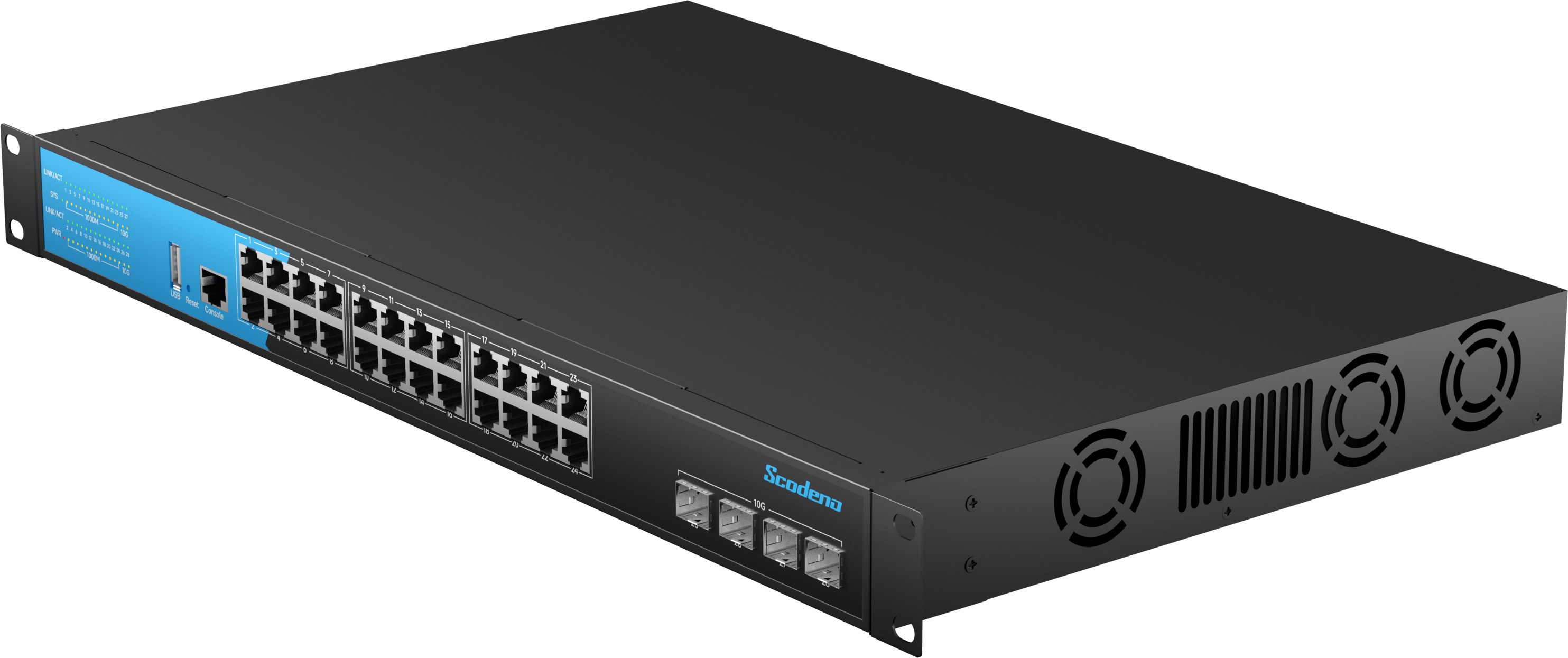 S200-28XGM-X4-ACR Ethernet Switch