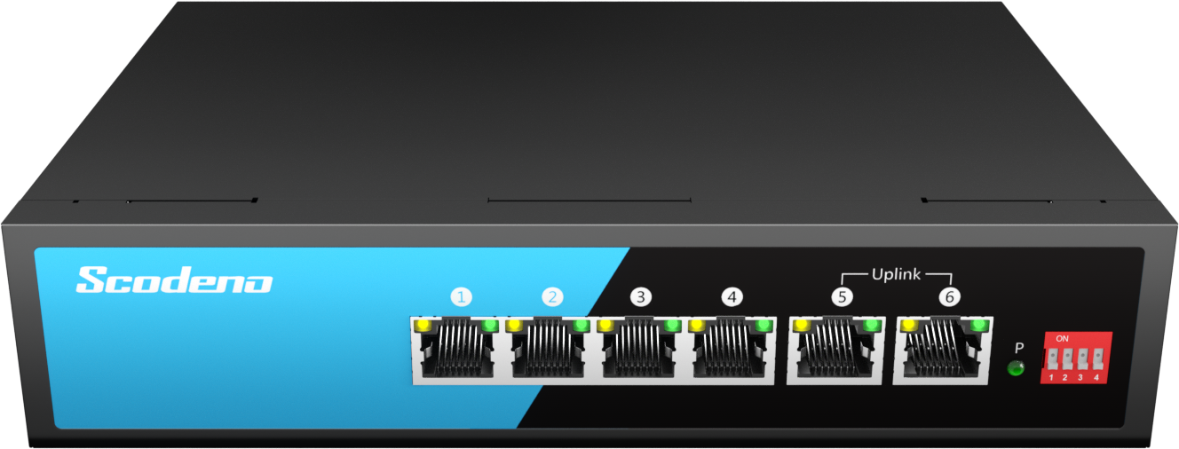 S200-6TP-AC 6 Port Ethernet Switch