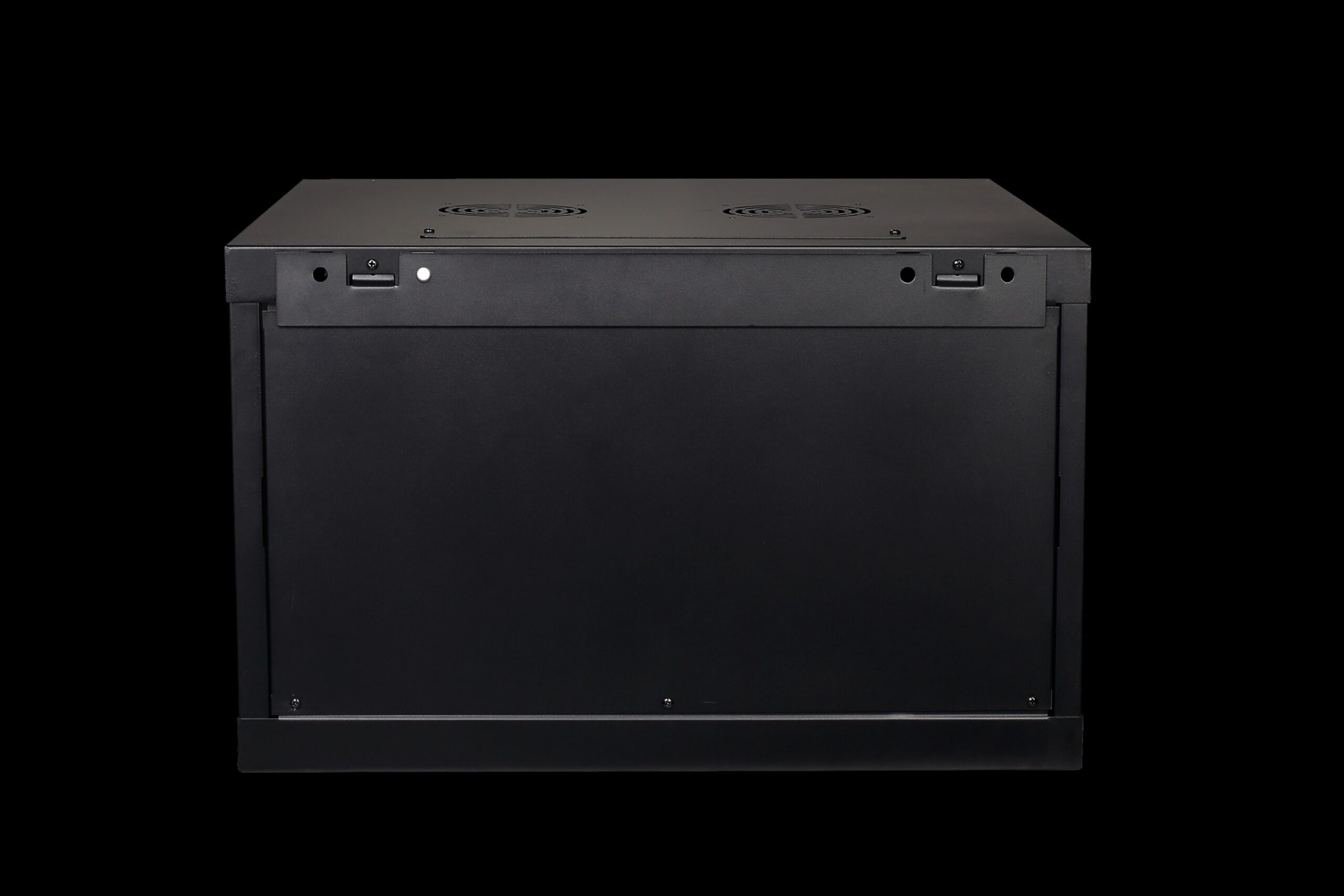 SMA6612 600*600*12U 1pc glass front door 1top cover1 cable entry hole steel cover 2 side panels