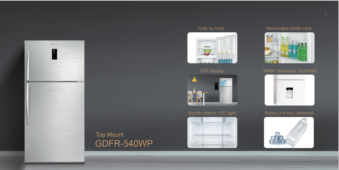 Refrigerator - 2 Doors Inverter