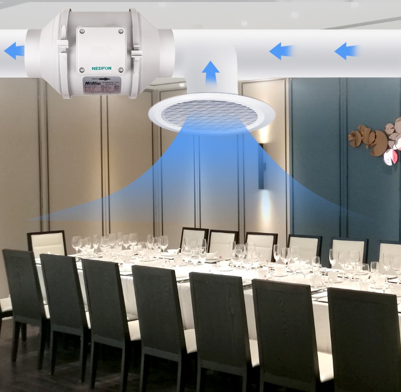 Mixed Flow Duct Fan