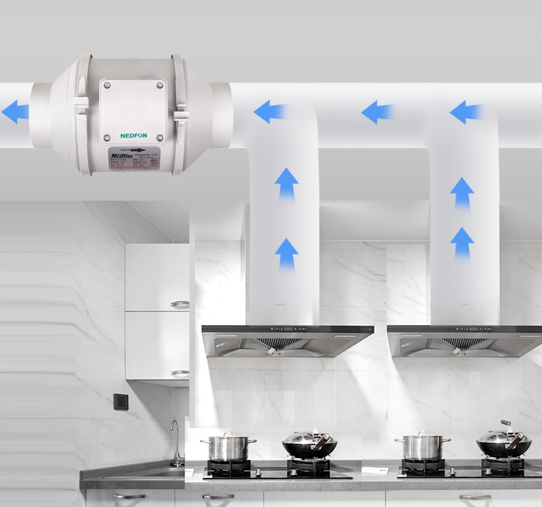 Mixed Flow Duct Fan